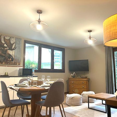 Chalet style apartment 50m2 terrasse Chamonix Extérieur photo