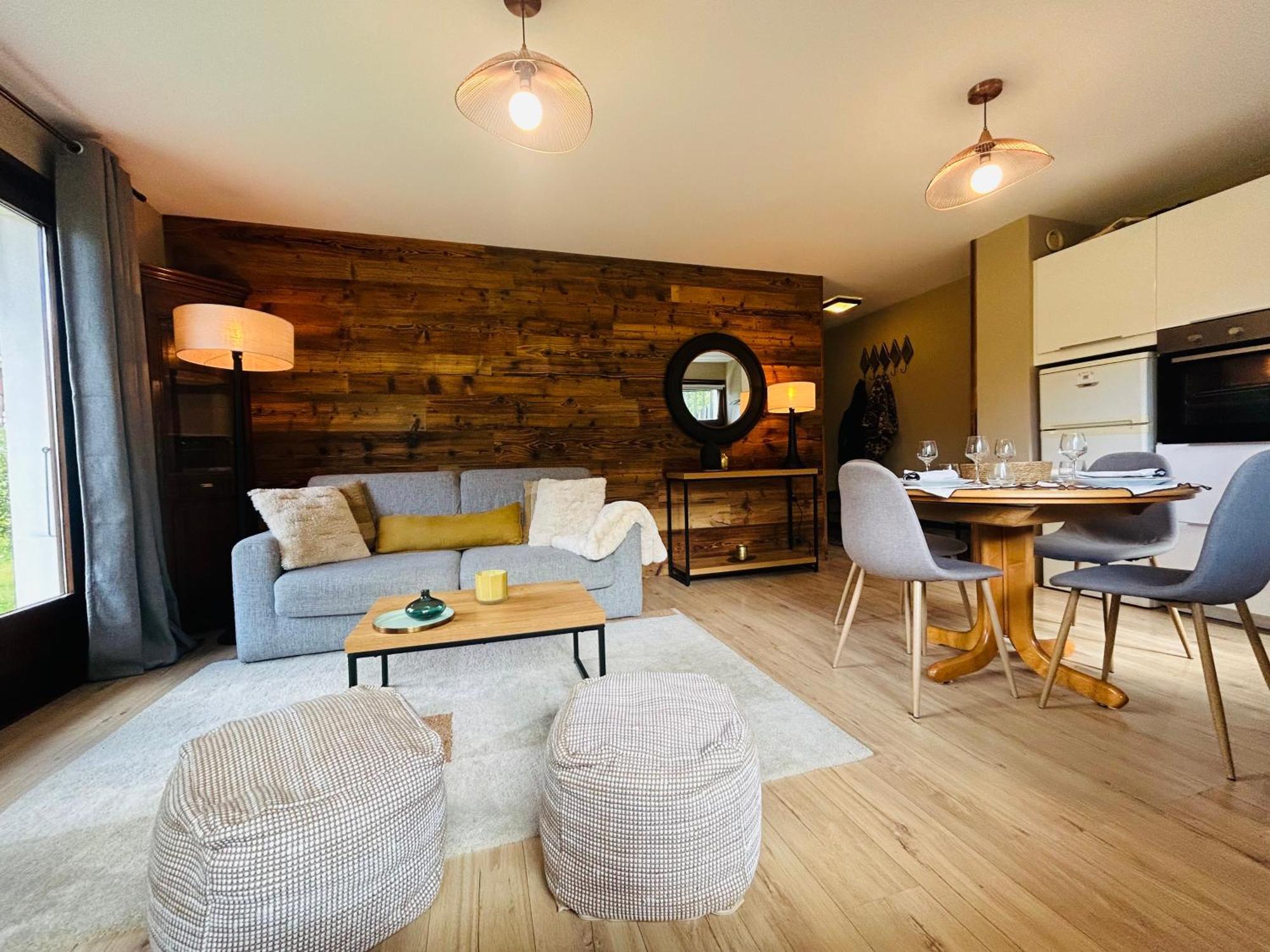 Chalet style apartment 50m2 terrasse Chamonix Extérieur photo