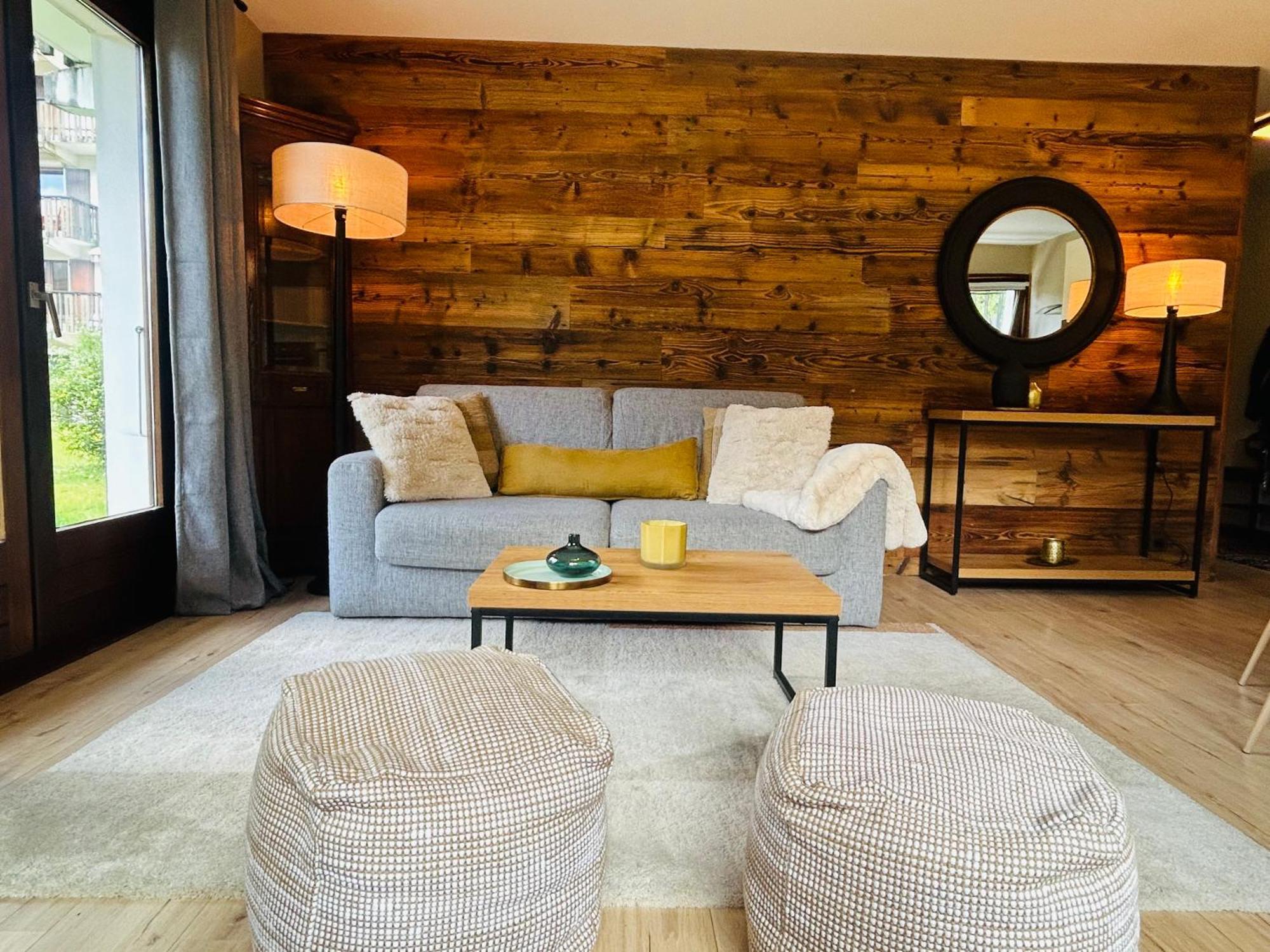 Chalet style apartment 50m2 terrasse Chamonix Extérieur photo