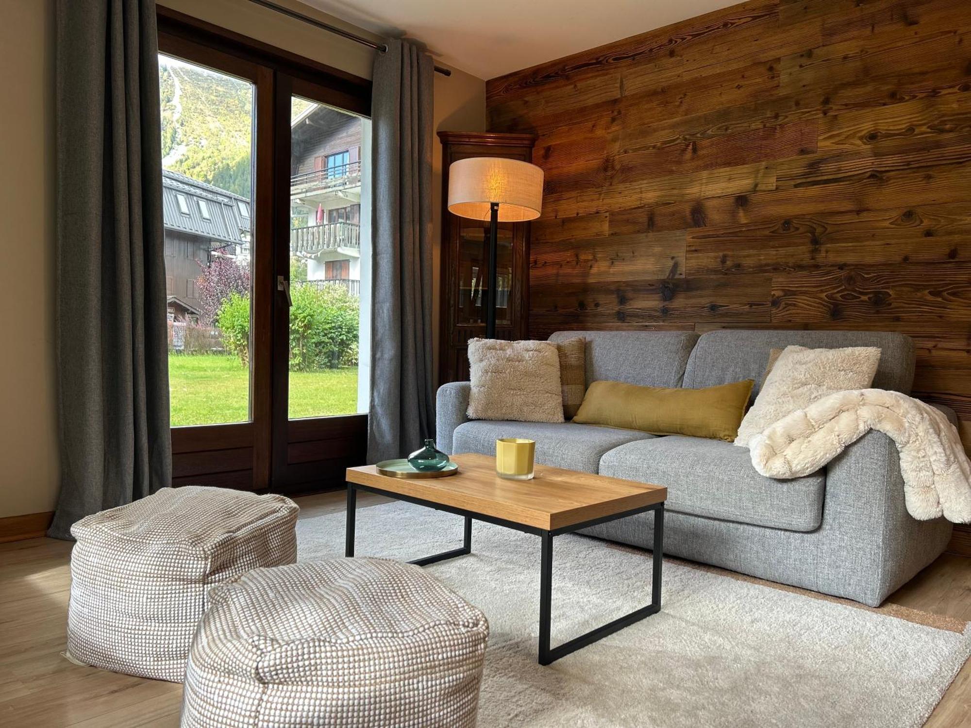 Chalet style apartment 50m2 terrasse Chamonix Extérieur photo